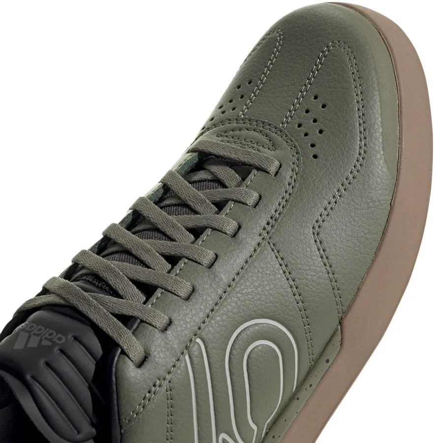 Five Ten Sleuth DLX PU Flat Shoe - Men's, Gray Two/Legacy Green/Gray Two