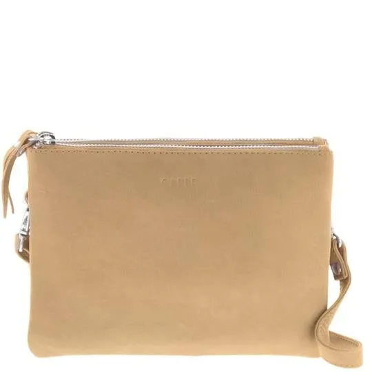 Gabee Fulton Soft Leather Double Pouch Crossbody