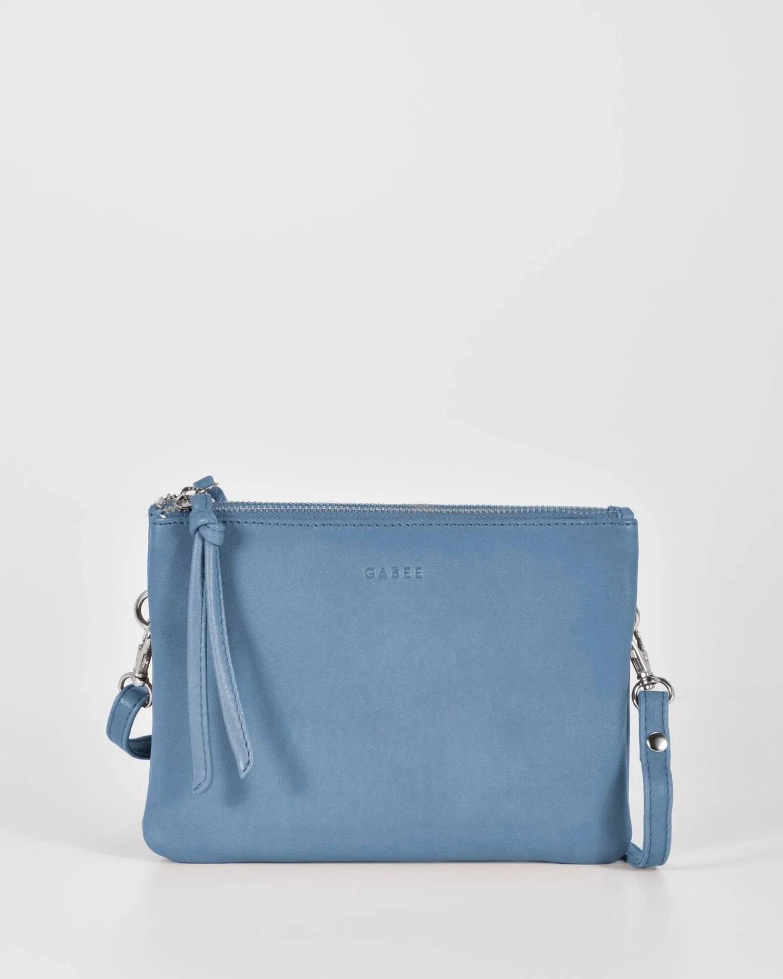 Gabee Fulton Soft Leather Double Pouch Crossbody