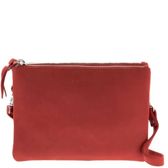 Gabee Fulton Soft Leather Double Pouch Crossbody