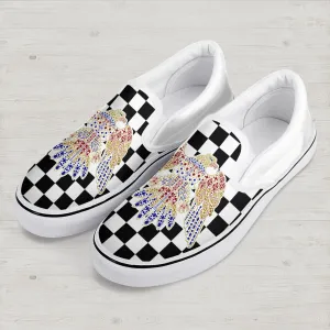 Gearhomie Elvis Aloha Caro Slip On Shoes