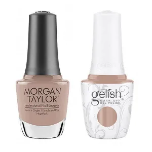 Gelish & Morgan Taylor Combo - Bare & Toasty