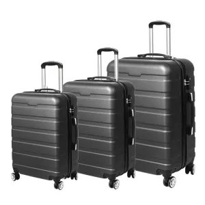 Hard Case Luggage Trolley Set