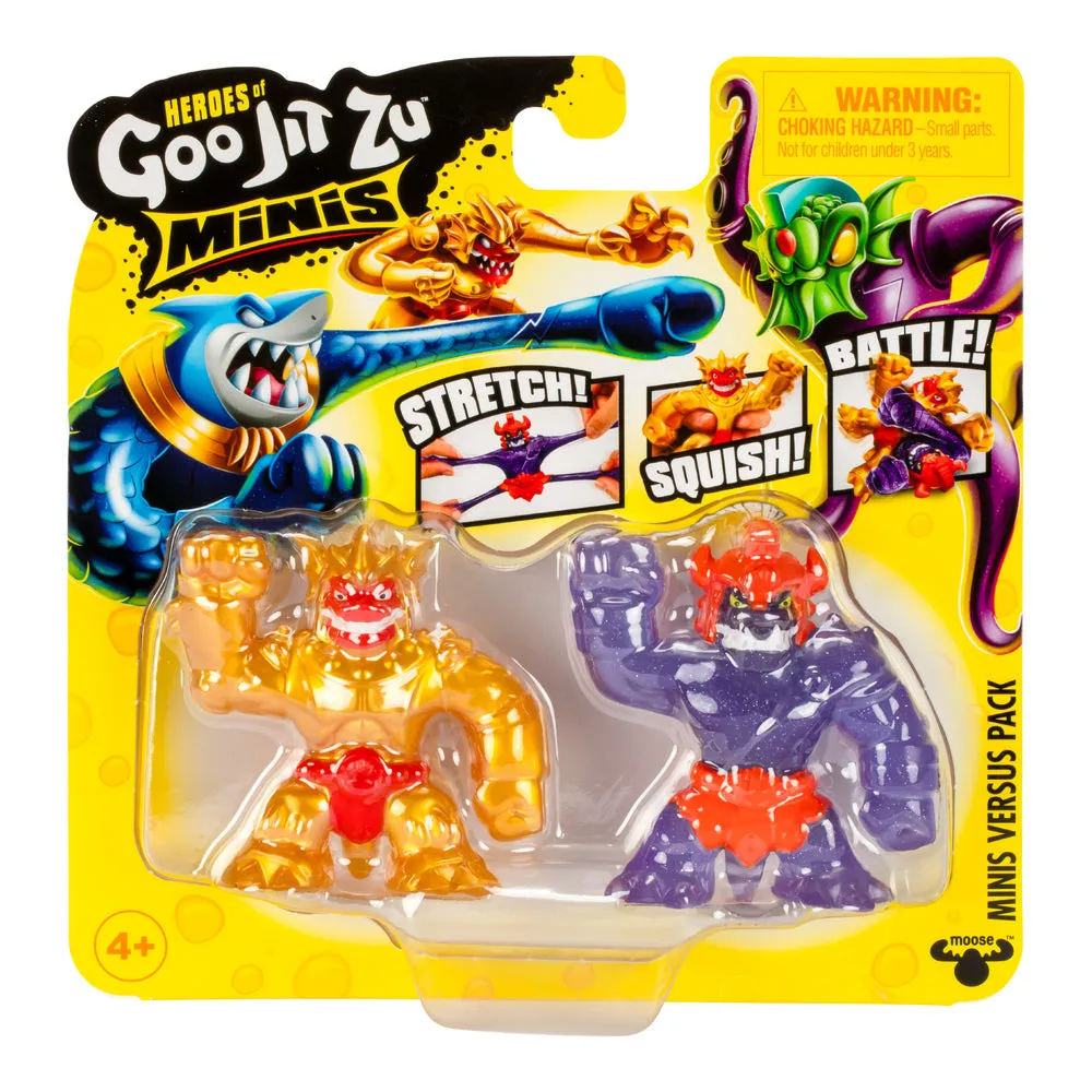 Heroes of Goo Jit Zu Minis 2 Pack