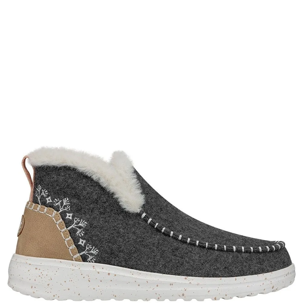 HEYDUDE Denny Wool Faux Shearling Boots