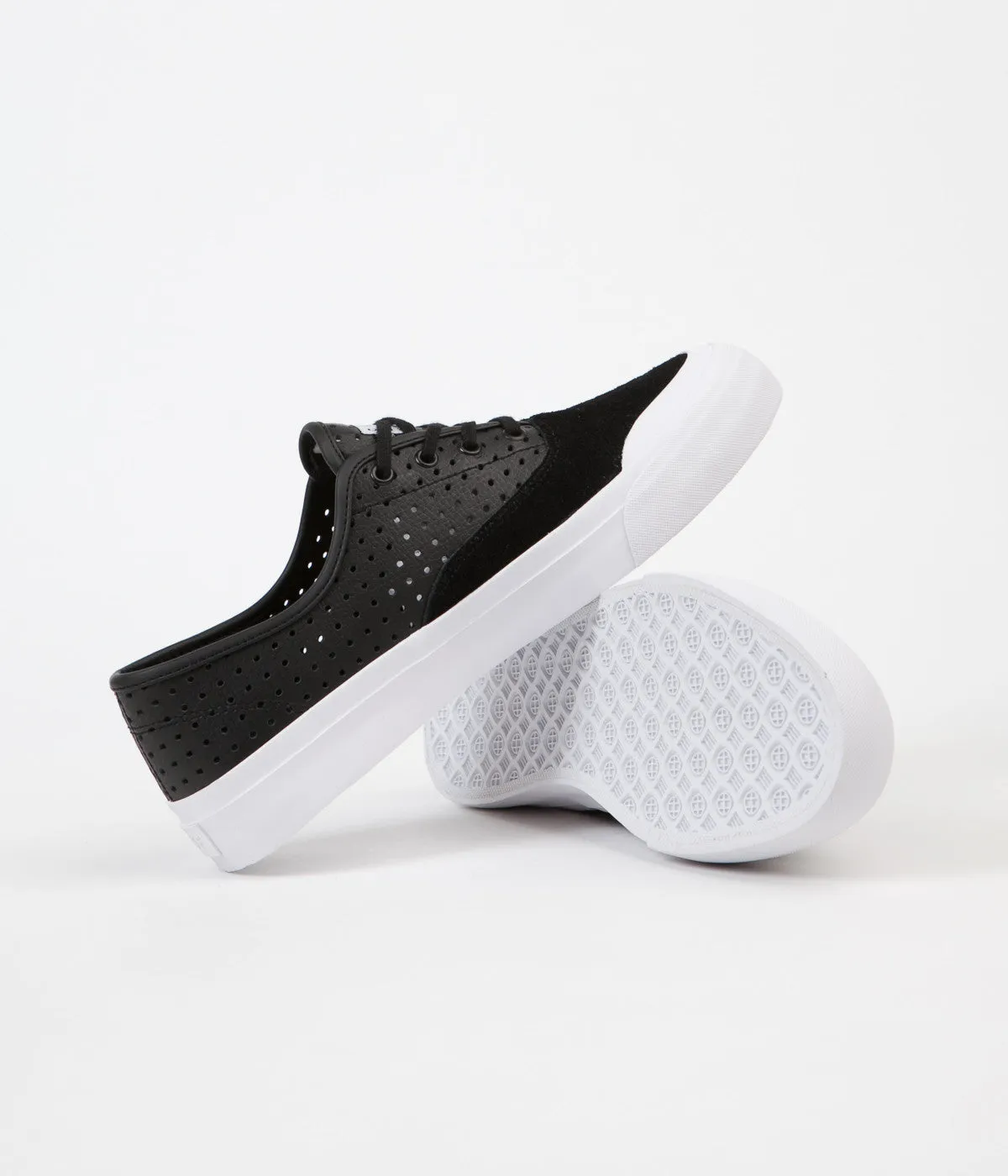 HUF Cromer Shoes - Black Perf