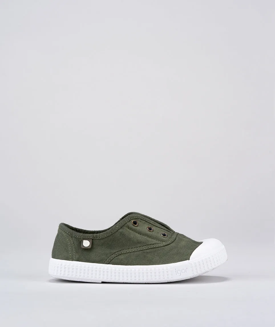 Igor S10161 Berri Canvas Shoes - Kaki