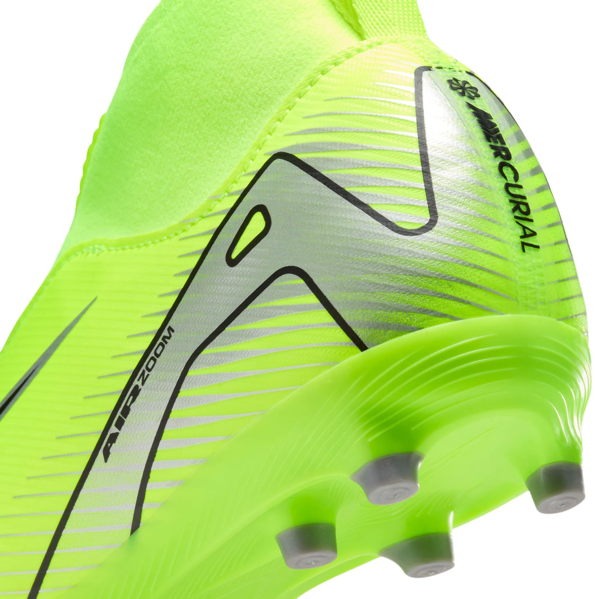 Jr. Mercurial Superfly 10 Academy Little/Big Kids' MG High-Top Football Boots