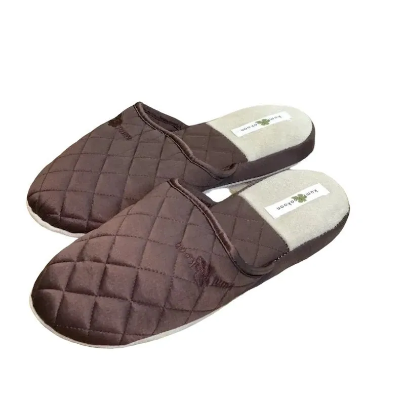 Kumi Kookoon Quilted Silk Slippers