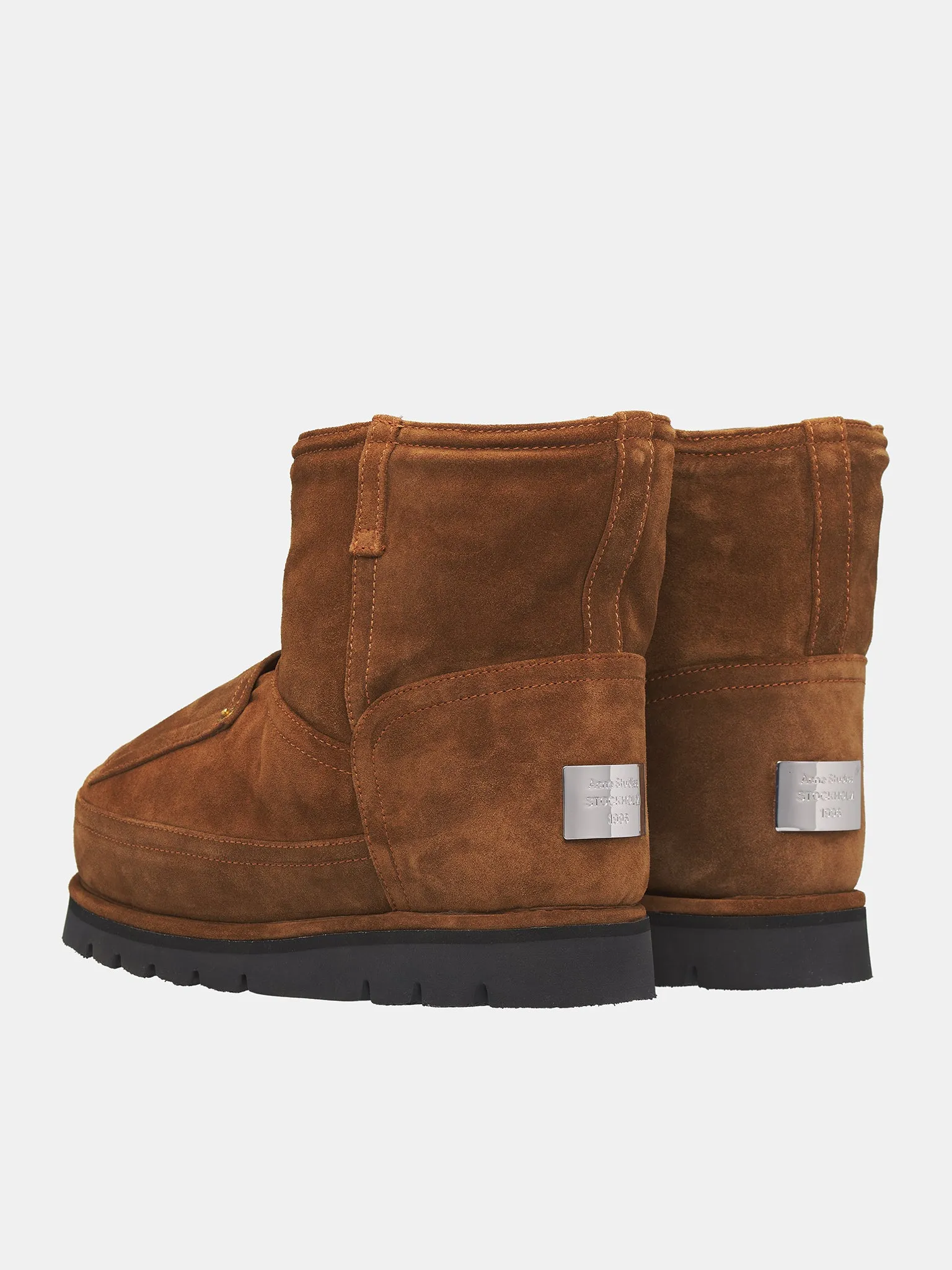 Low Shearling Boots (BD0330-AJQ-TOBACCO-BROWN)