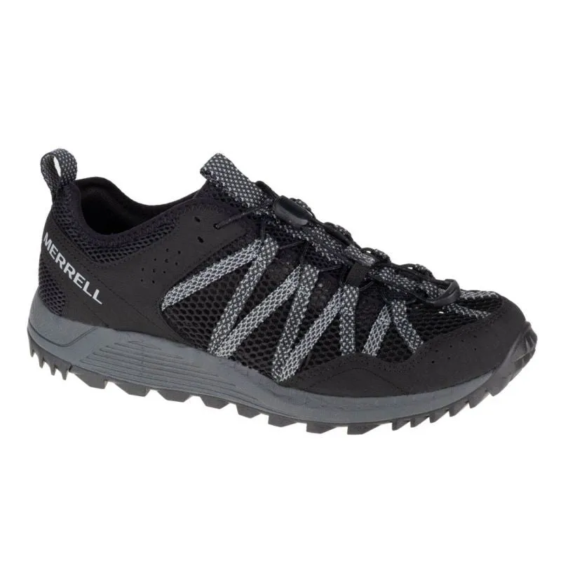 Merrell Mens Wildwood Aerosport Hiking Shoes - Black