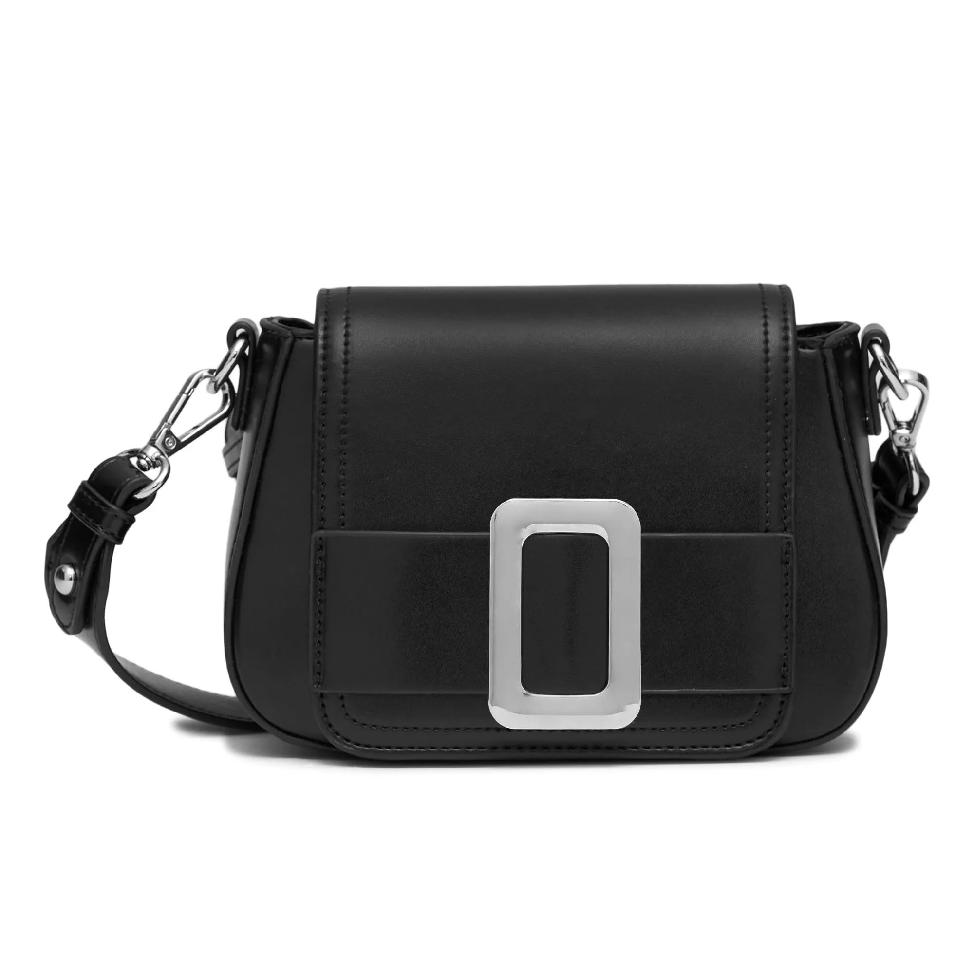 Miraggio Khloe Solid Sling/Crossbody Bag for Women (Black)