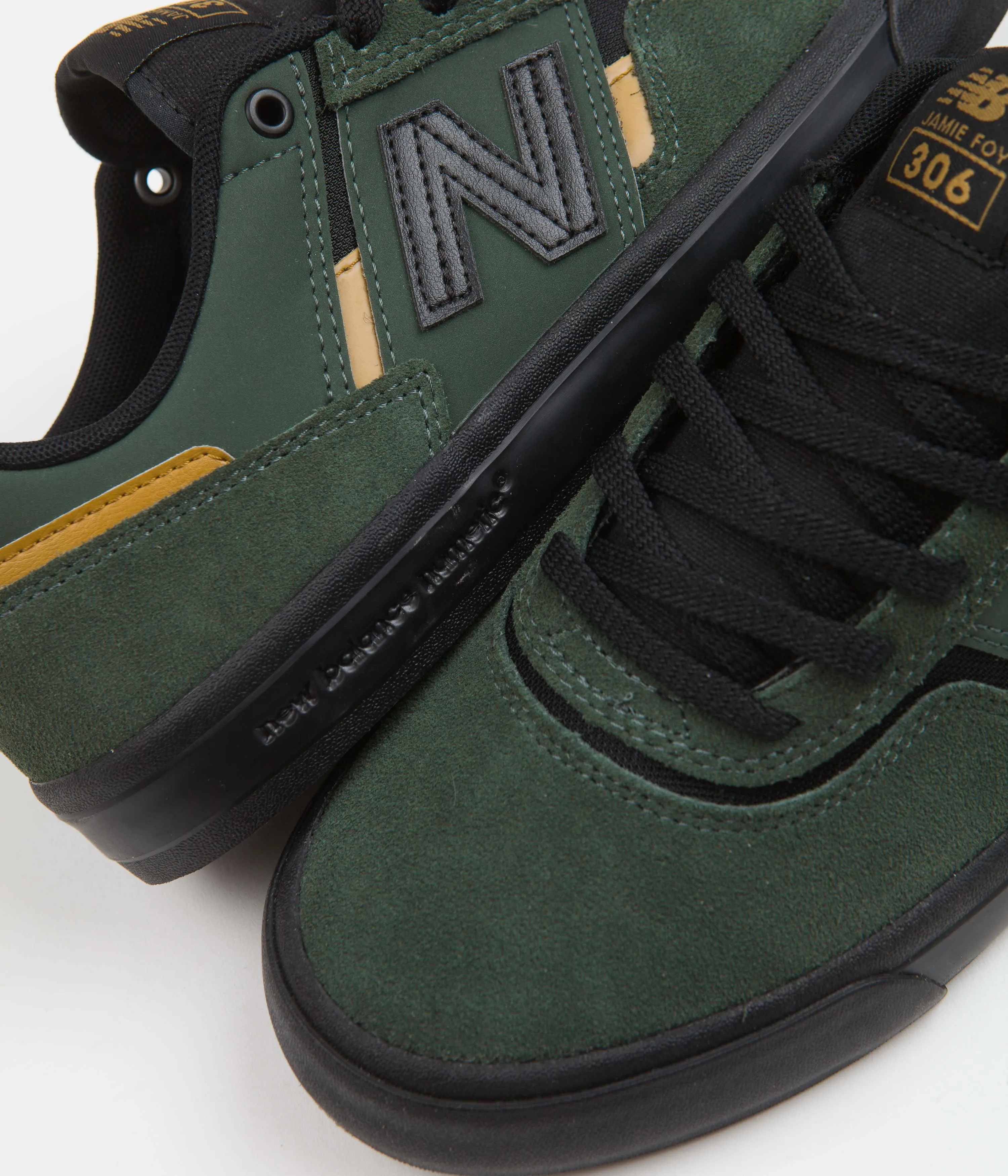 New Balance Numeric 306 Jamie Foy Shoes - Forest / Black