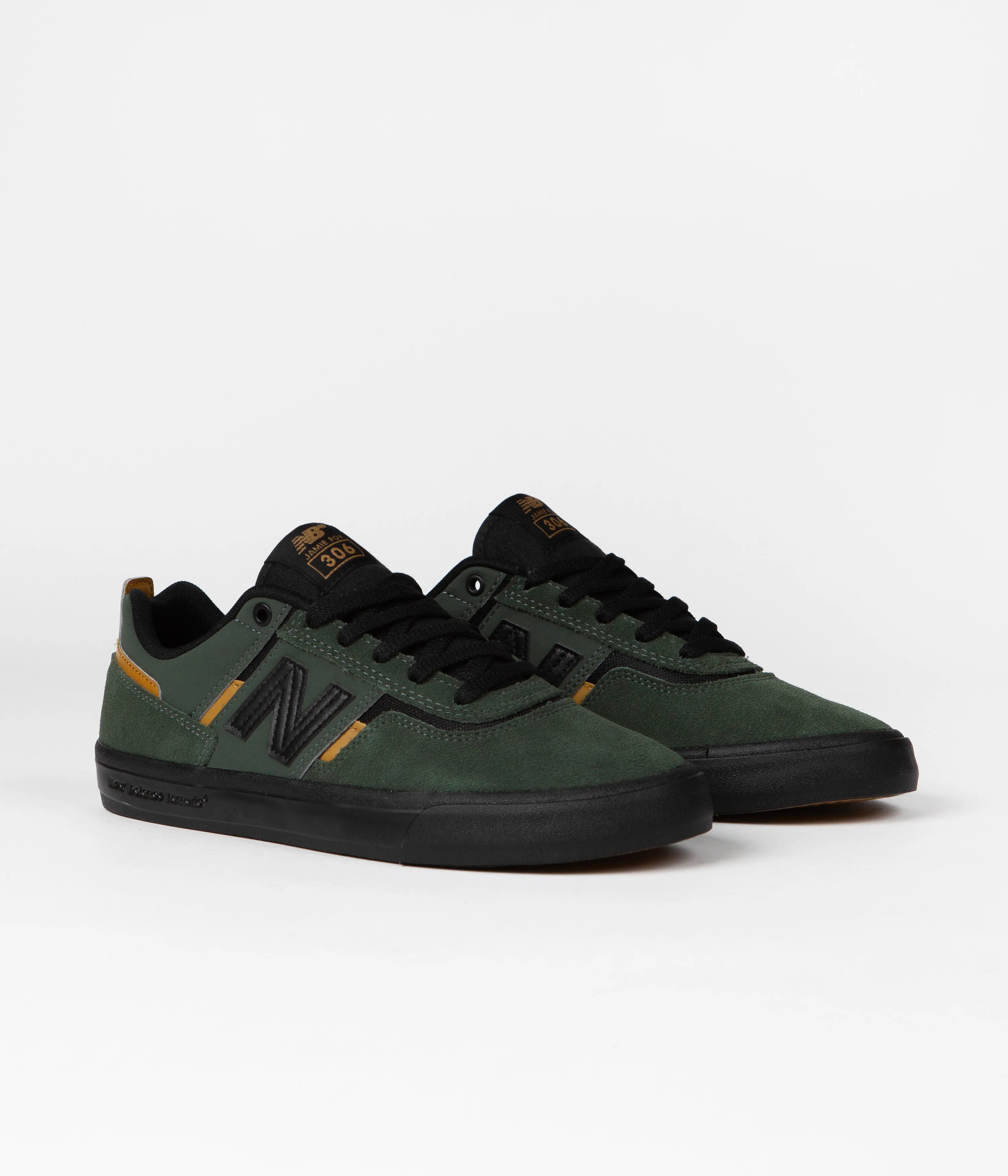 New Balance Numeric 306 Jamie Foy Shoes - Forest / Black