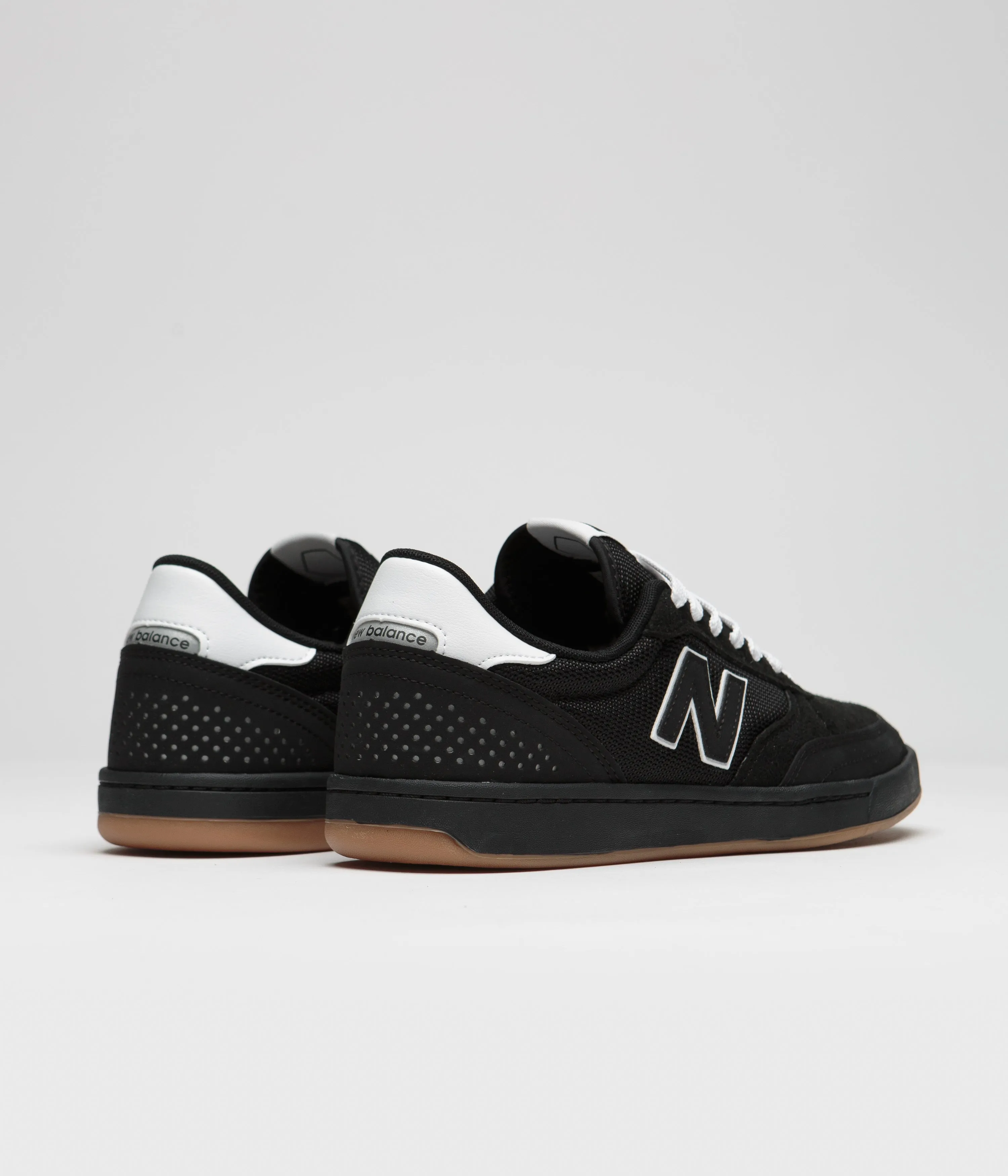 New Balance Numeric 440 Shoes - Black / White / Black