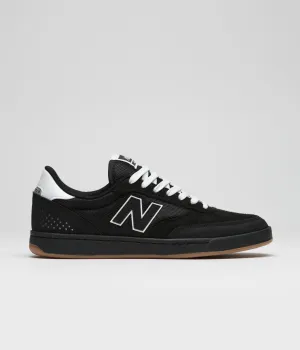 New Balance Numeric 440 Shoes - Black / White / Black