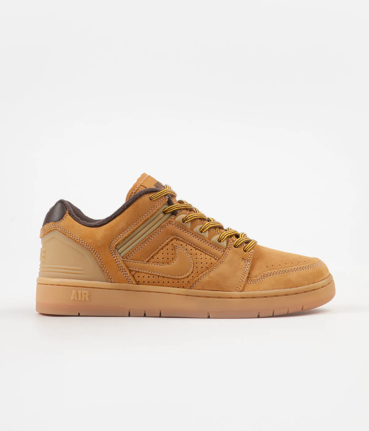 Nike SB Air Force II Low Premium Shoes - Bronze / Bronze - Baroque Brown