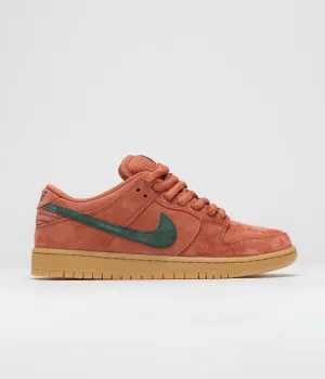 Nike SB Dunk Low Pro Shoes - Burnt Sunrise / Vintage Green