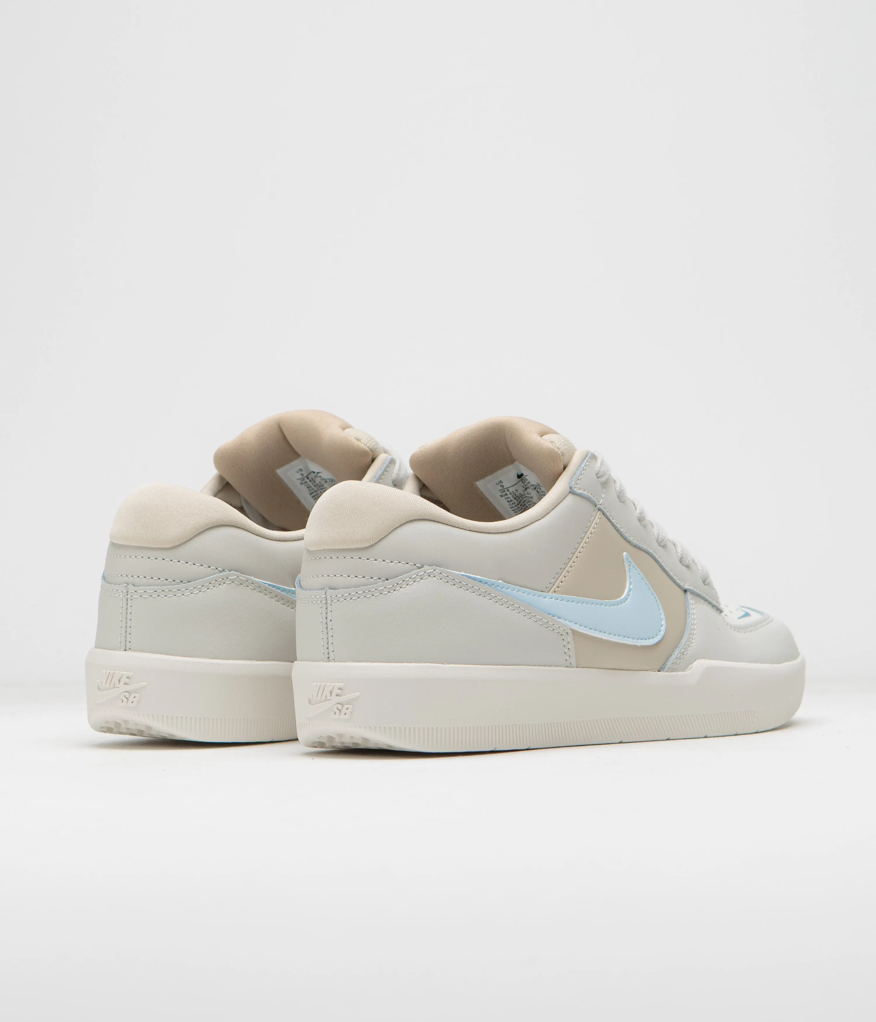 Nike SB Force 58 Premium Shoes - Light Bone / Glacier Blue - Sanddrift - Hemp