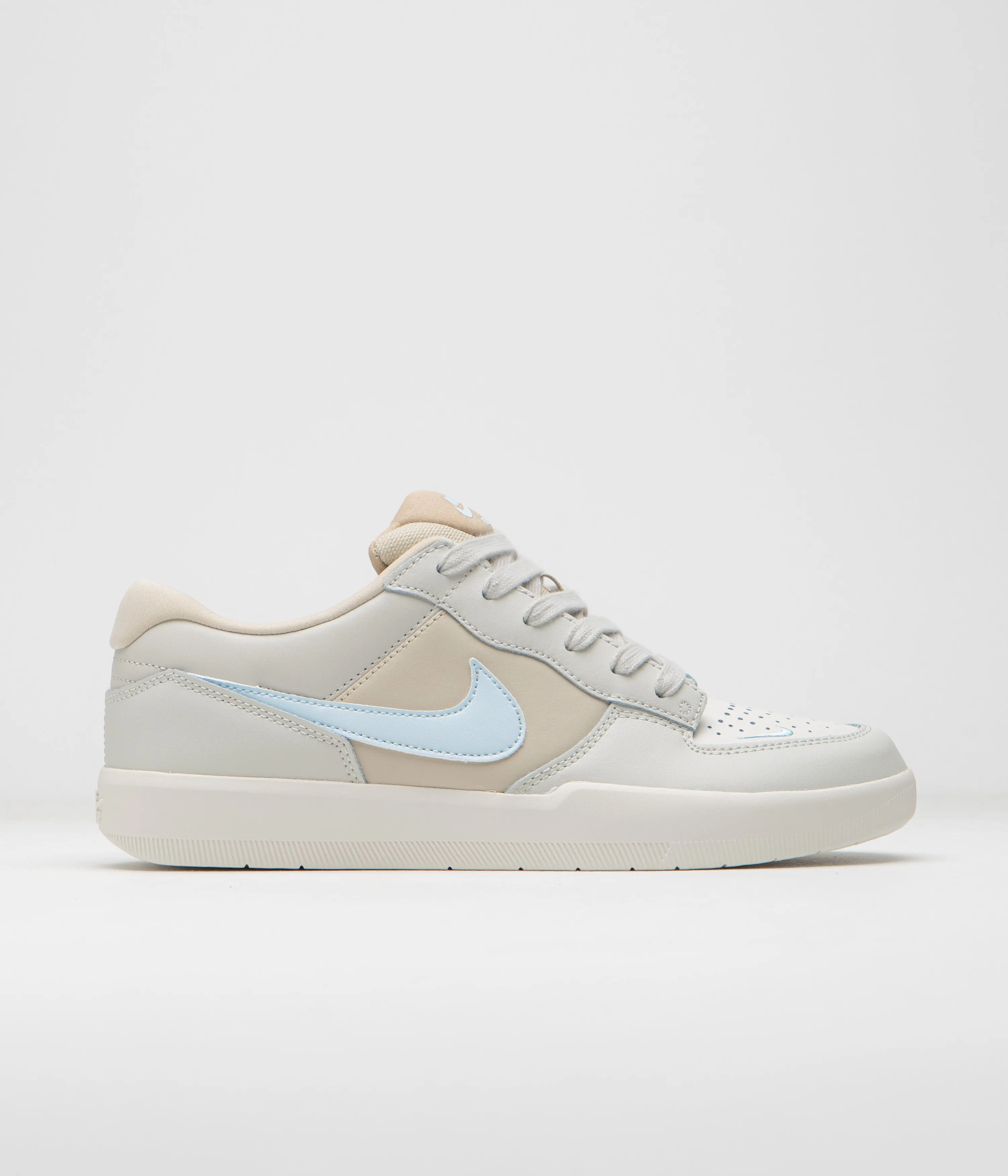 Nike SB Force 58 Premium Shoes - Light Bone / Glacier Blue - Sanddrift - Hemp