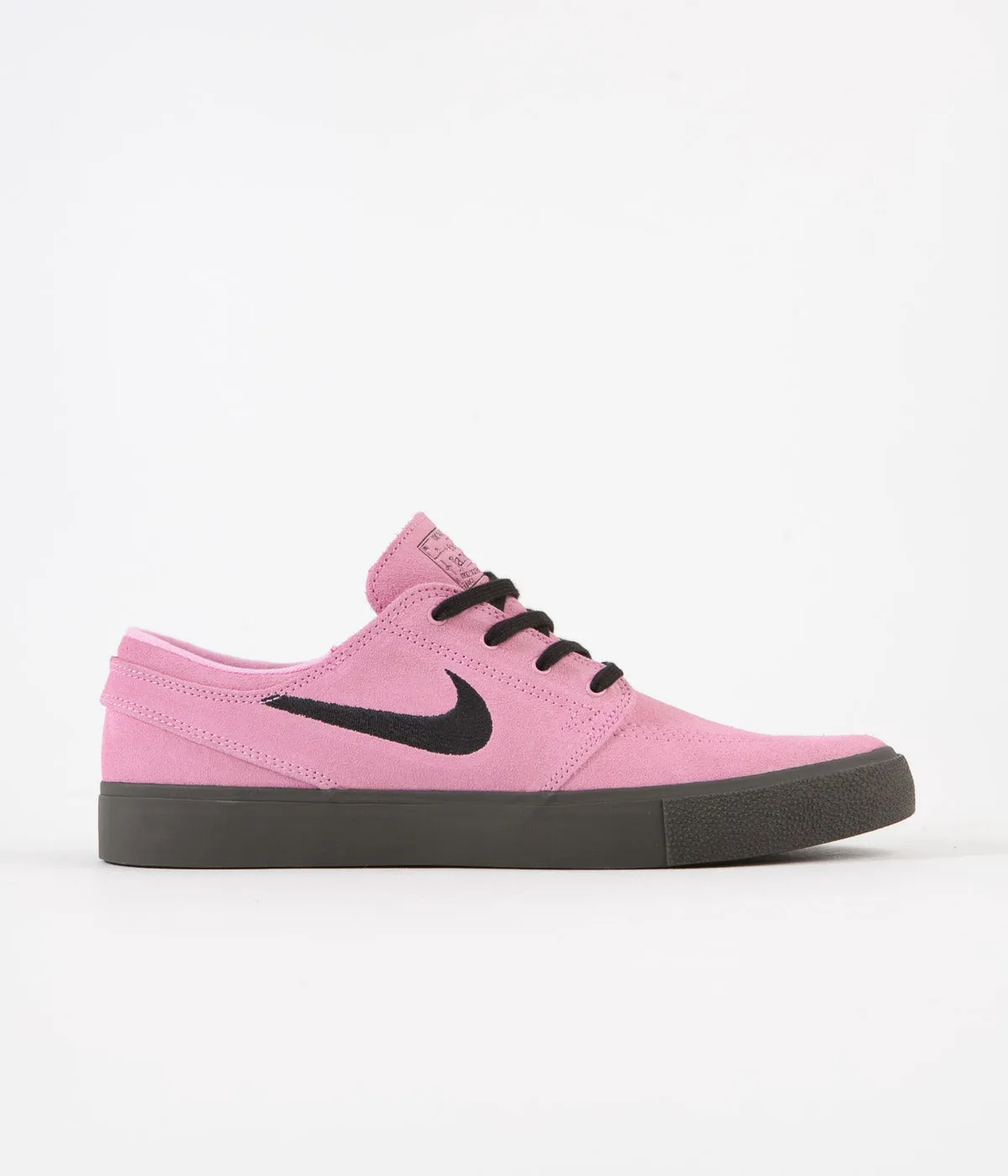 Nike SB Janoski Remastered Shoes - Pink Rise / Black - Pink Rise - Newsprint