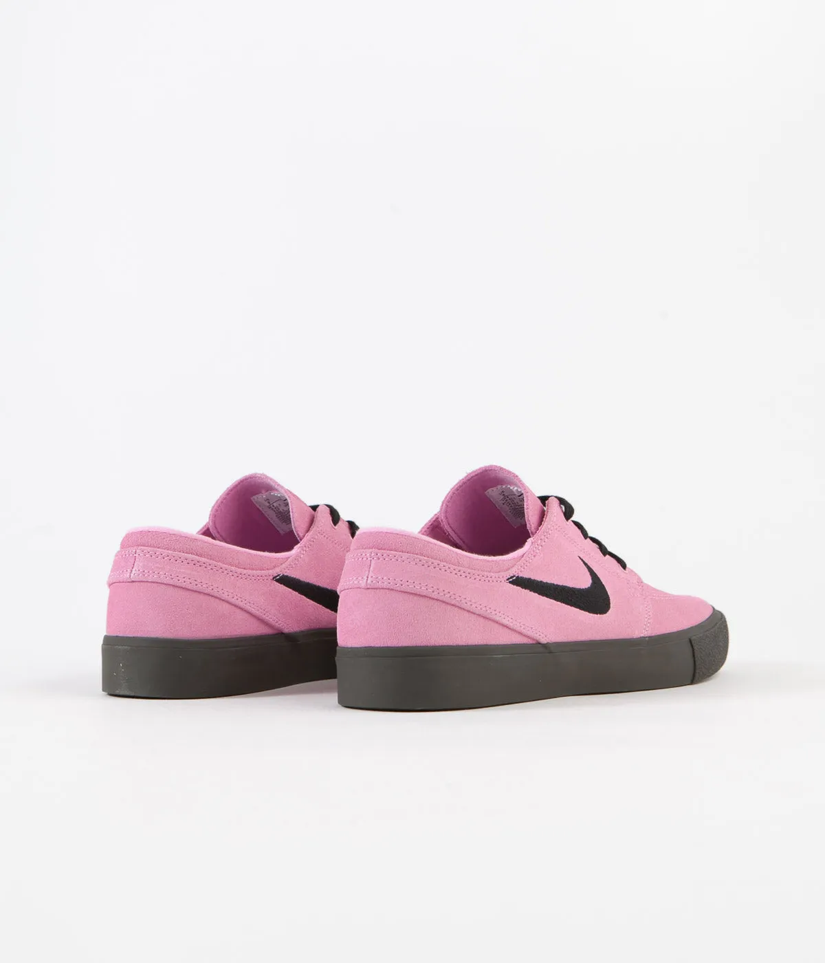 Nike SB Janoski Remastered Shoes - Pink Rise / Black - Pink Rise - Newsprint