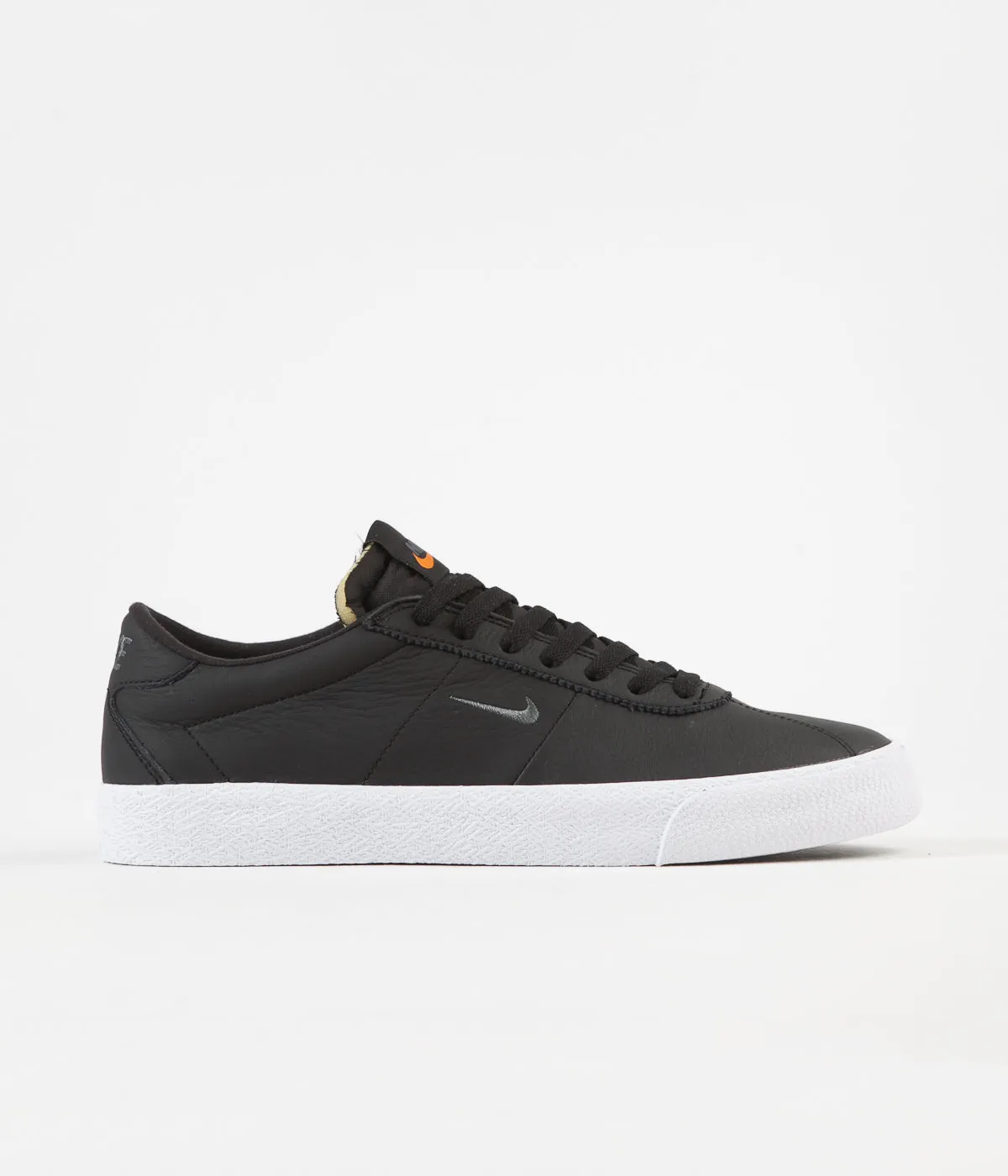 Nike SB Orange Label Bruin Ultra Shoes - Black / Dark Grey - Black - White