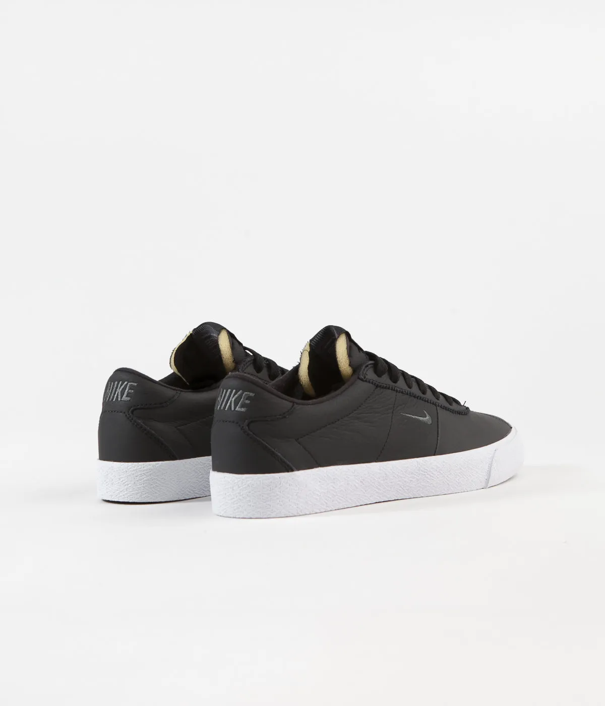 Nike SB Orange Label Bruin Ultra Shoes - Black / Dark Grey - Black - White