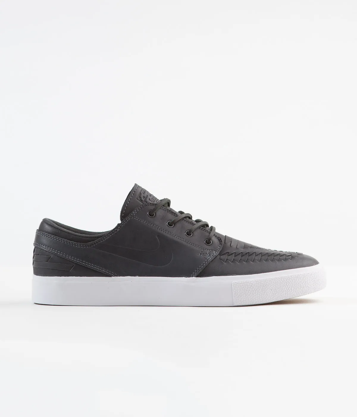 Nike SB Stefan Janoski Remastered Crafted Shoes - Anthracite / Anthracite - Anthracite - White