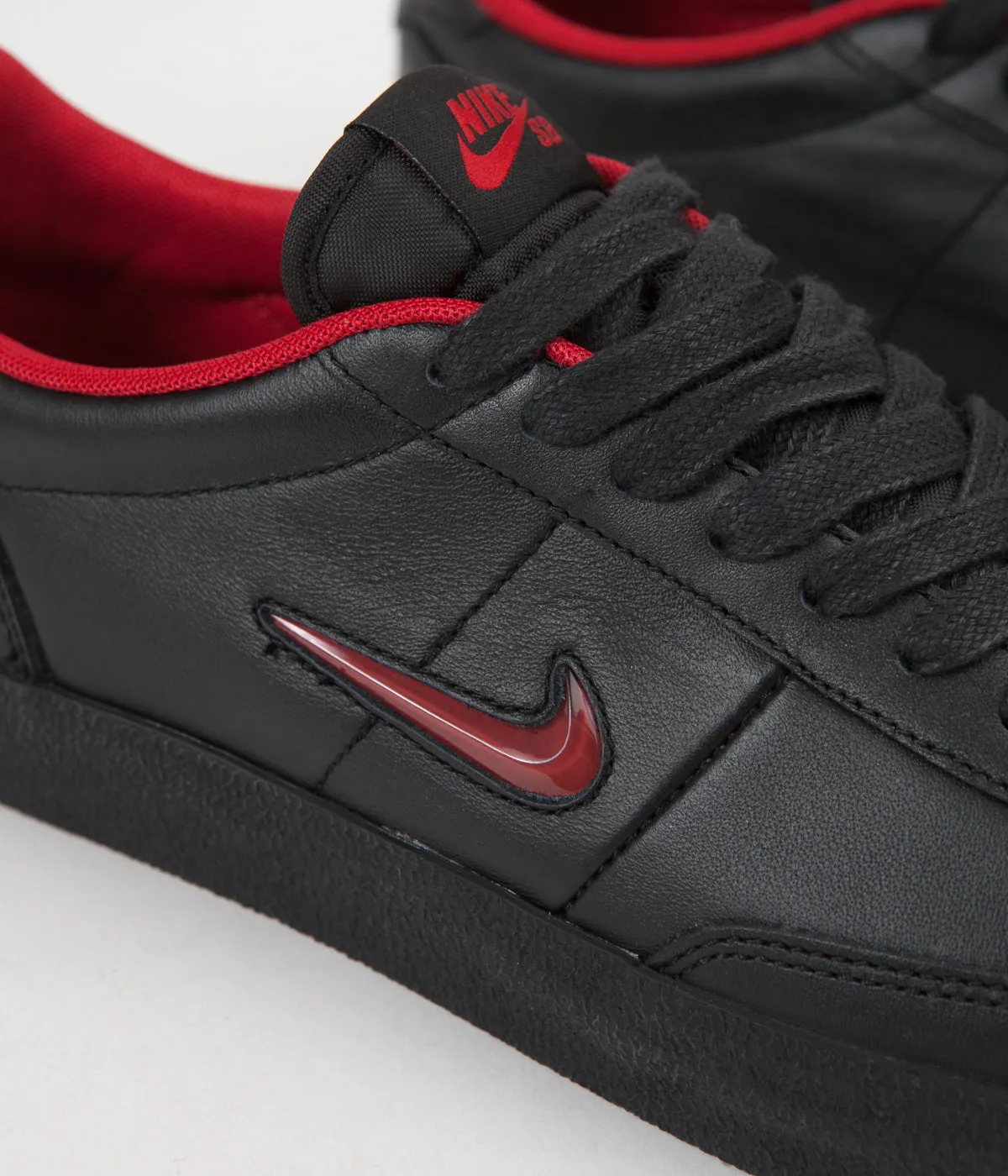 Nike SB x Hockey Killshot 2 QS Shoes - Black / Gym Red / Black