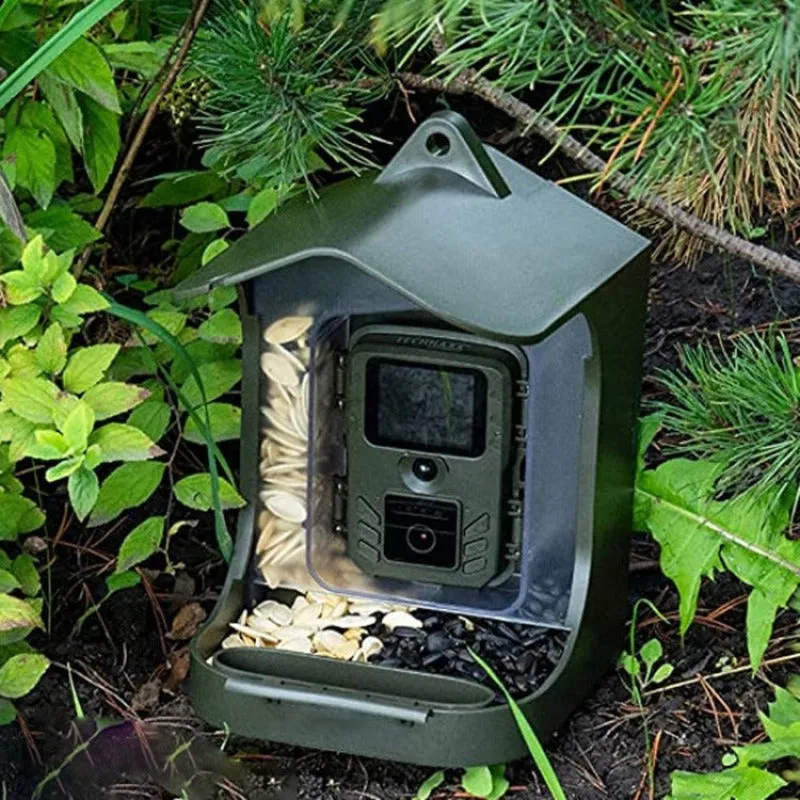 Outdoor Trail Camera Bird Feeder