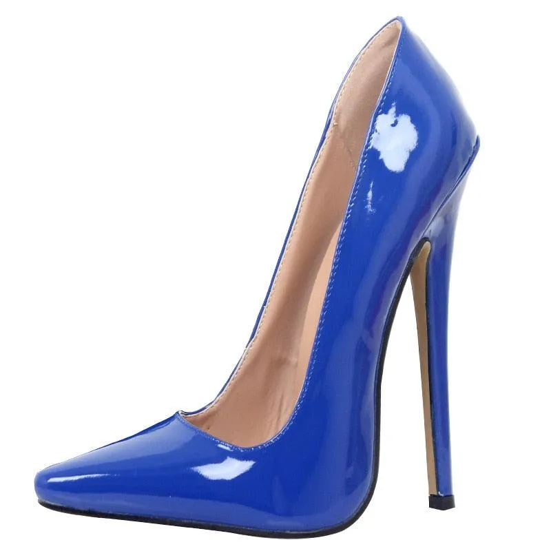 Patent Leather 18 cm High Heel Stilettos