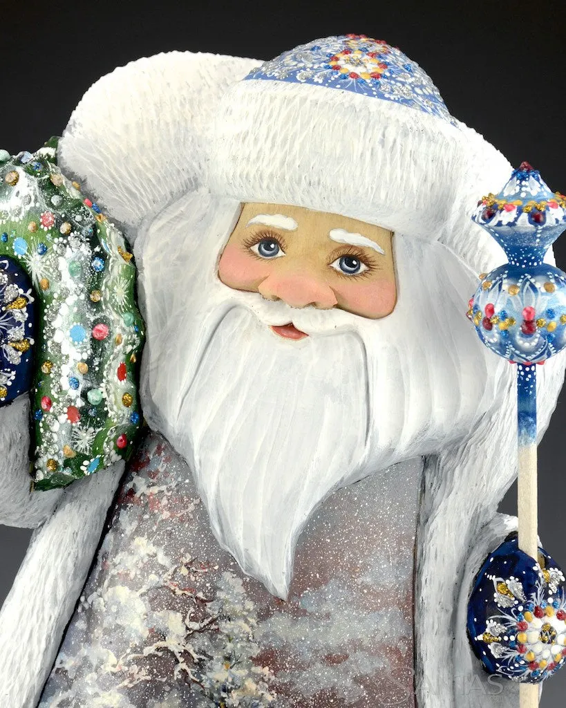 Perfectly Peaceful Christmas Eve Russian Santa