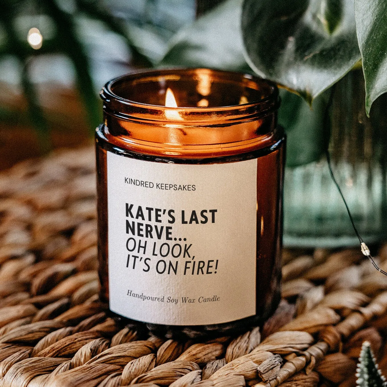 Personalised Last Nerve Candle