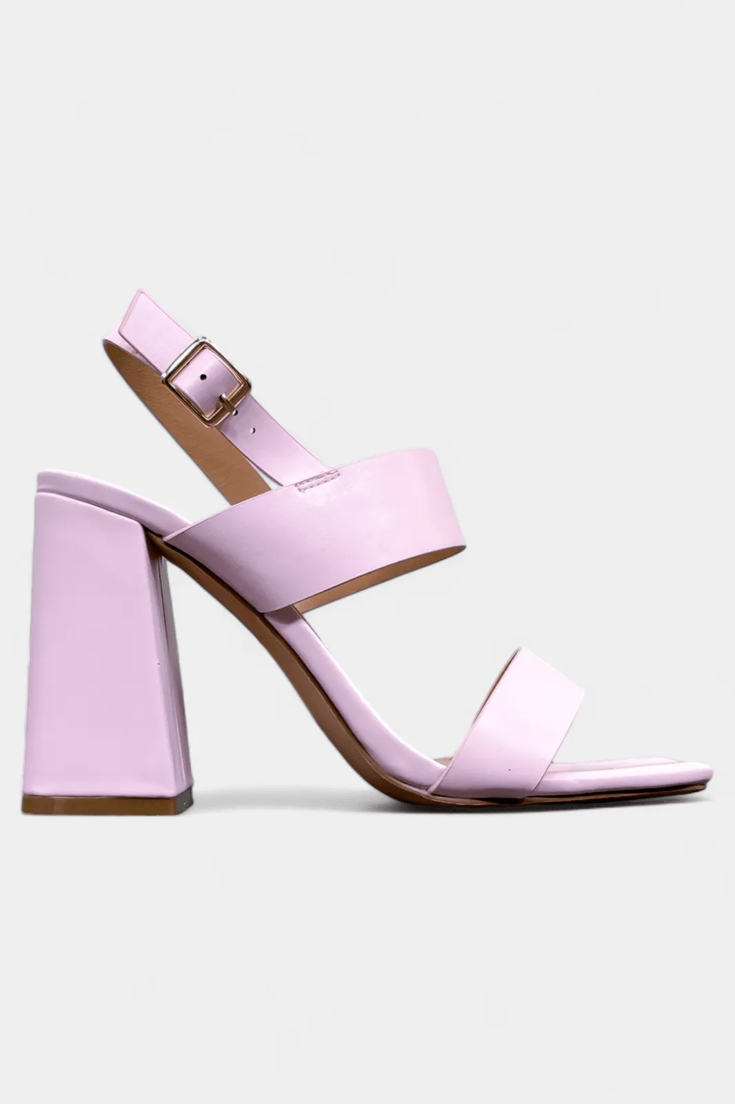 Pink Block Heels