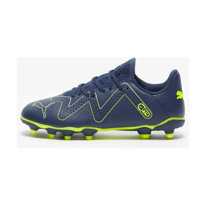 Puma Youth Future Play Football Boots FG/AG Jr Persian Blue-Pro Green