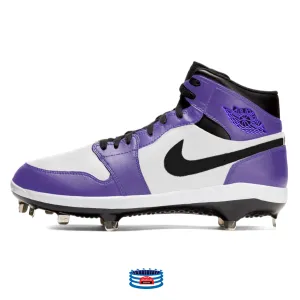 "Court Purple" Jordan 1 Retro Cleats