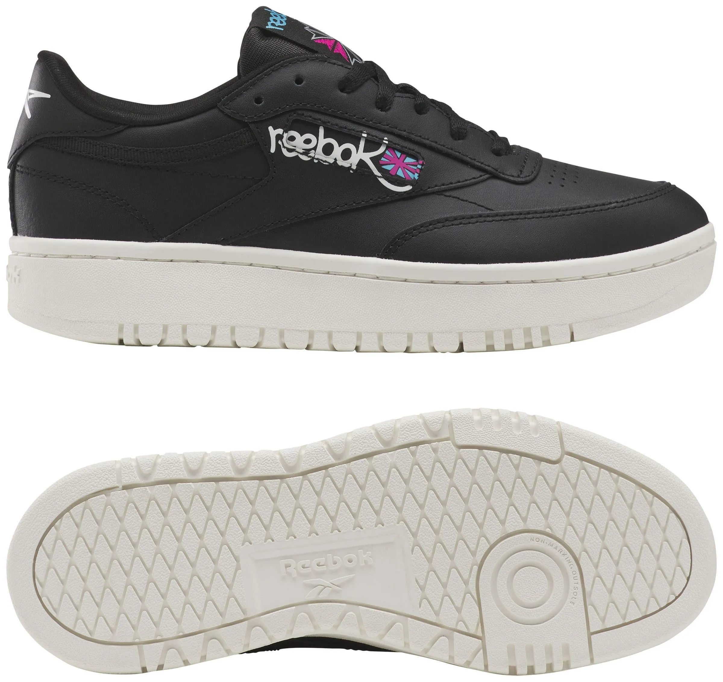 Reebok Footwear  Women's Club C Double Reebok Classics Ftw Women Black M