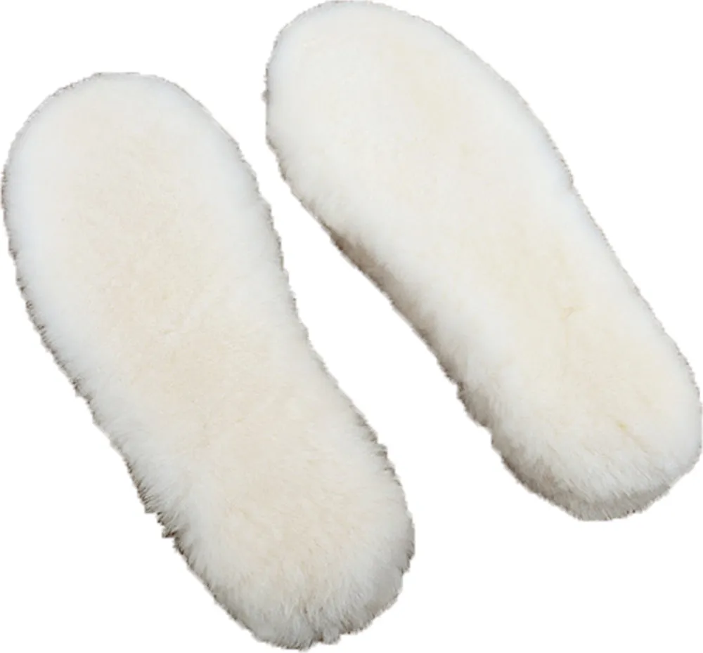 Shearling Insoles with Breathable Anti-Slip Bottom