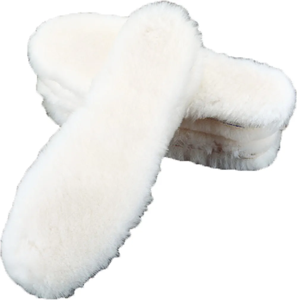 Shearling Insoles with Breathable Anti-Slip Bottom