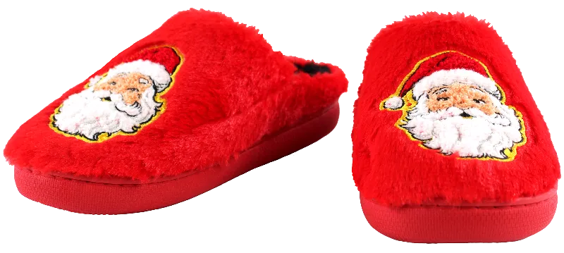 Simply Southern Christmas Santa Claus Slippers