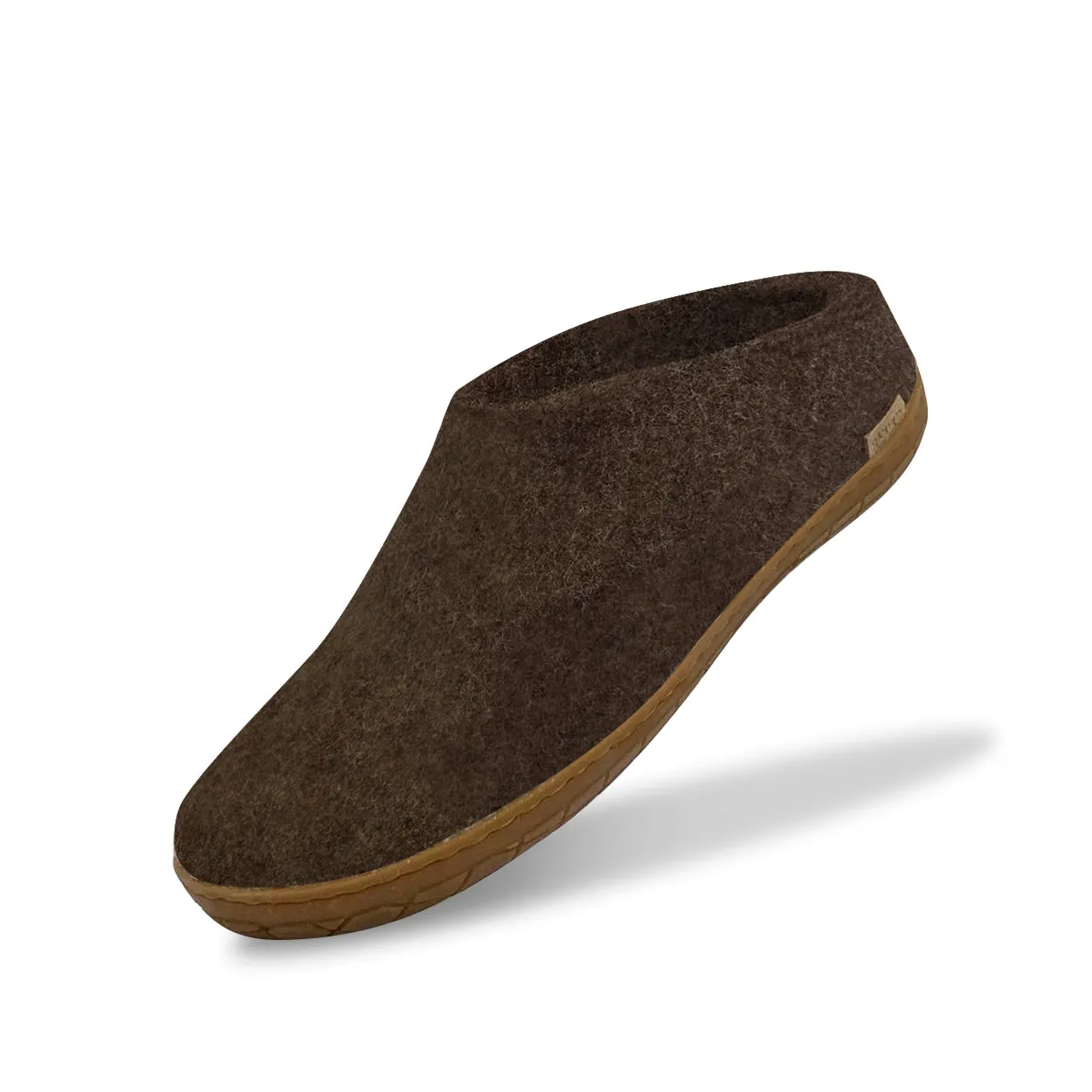 Slip-on with natural rubber sole - honey - Nature brown