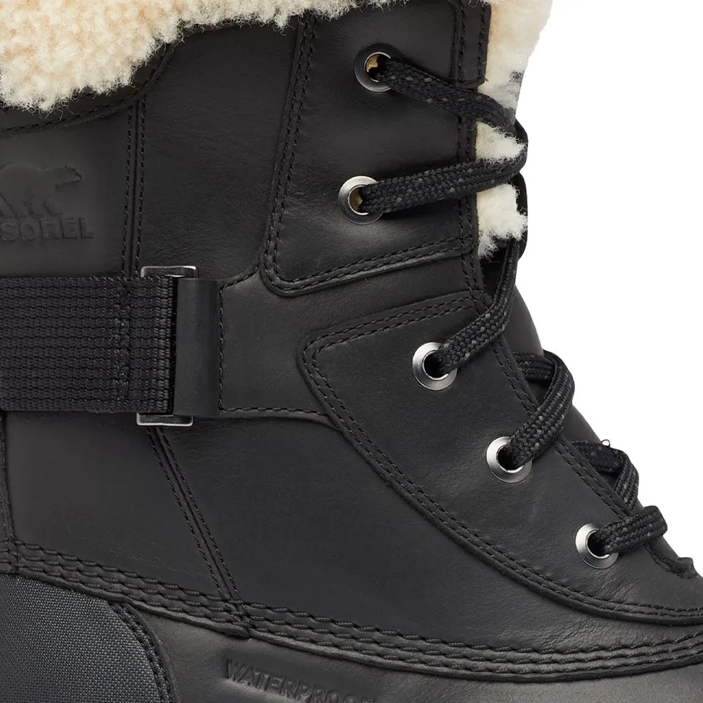 Sorel Tivoli™ IV Winter Parc Boot Velvet Black, Sea Salt Leather (Women's)