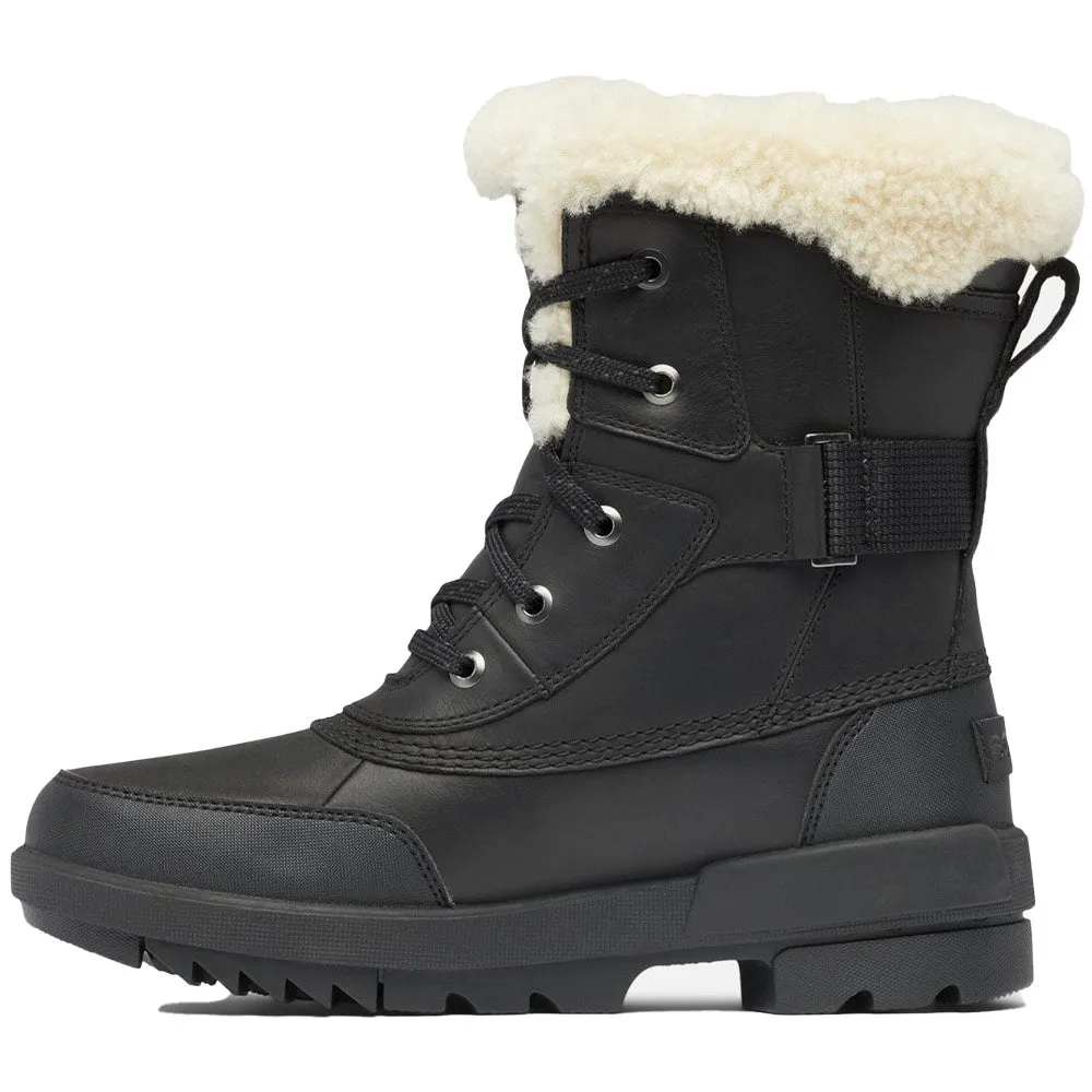 Sorel Tivoli™ IV Winter Parc Boot Velvet Black, Sea Salt Leather (Women's)