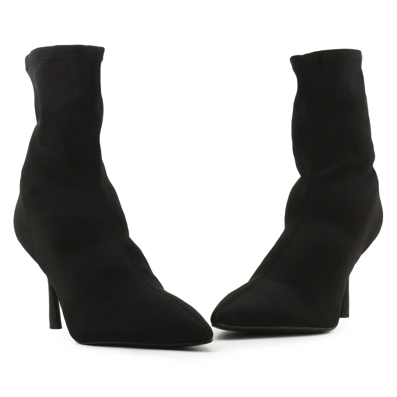 Stradivarius Stilettos Heels Ankle Boots | Textile