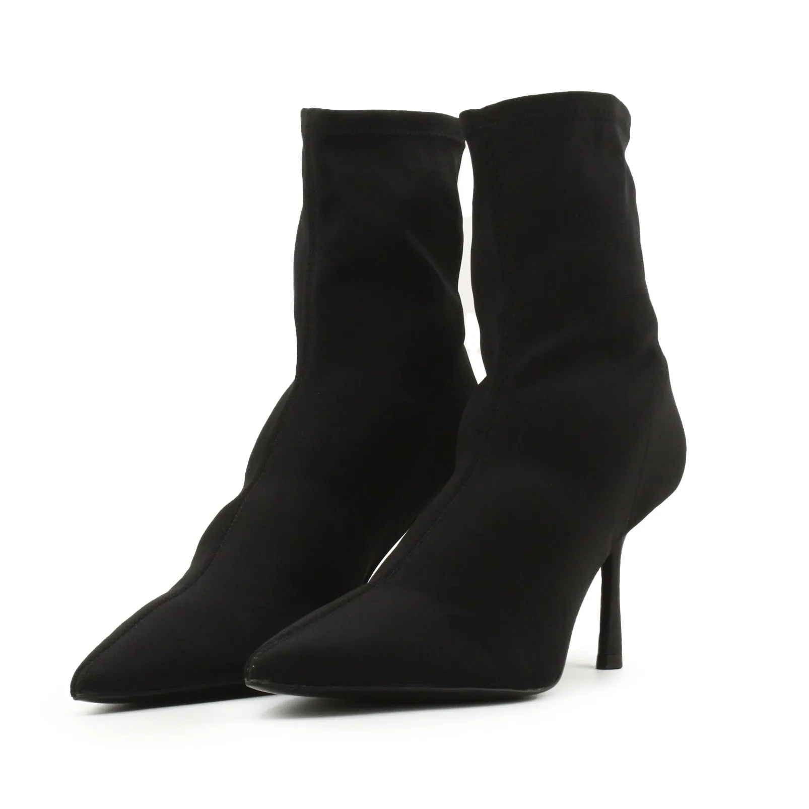 Stradivarius Stilettos Heels Ankle Boots | Textile