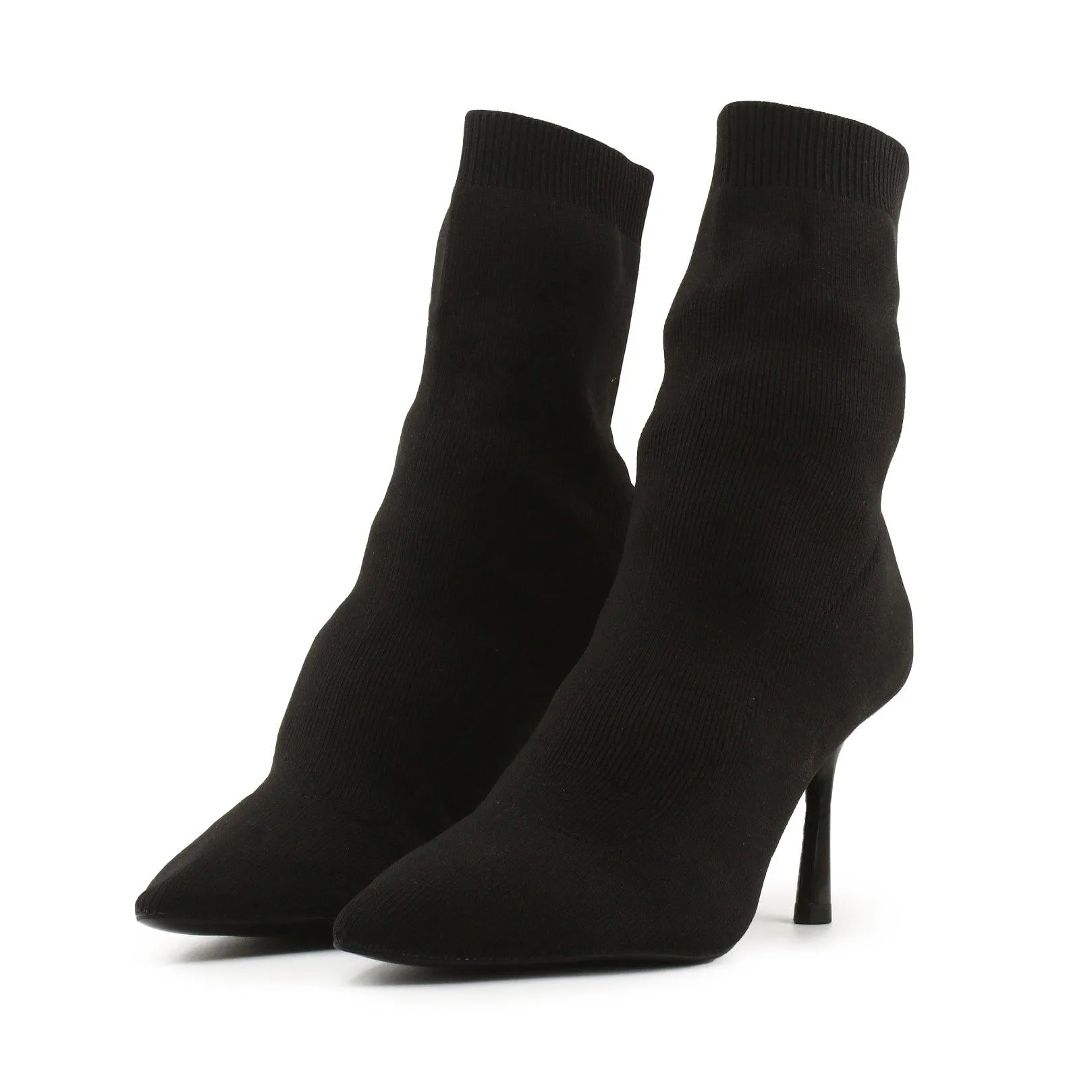 Stradivarius Stilettos Heels Sock Boots