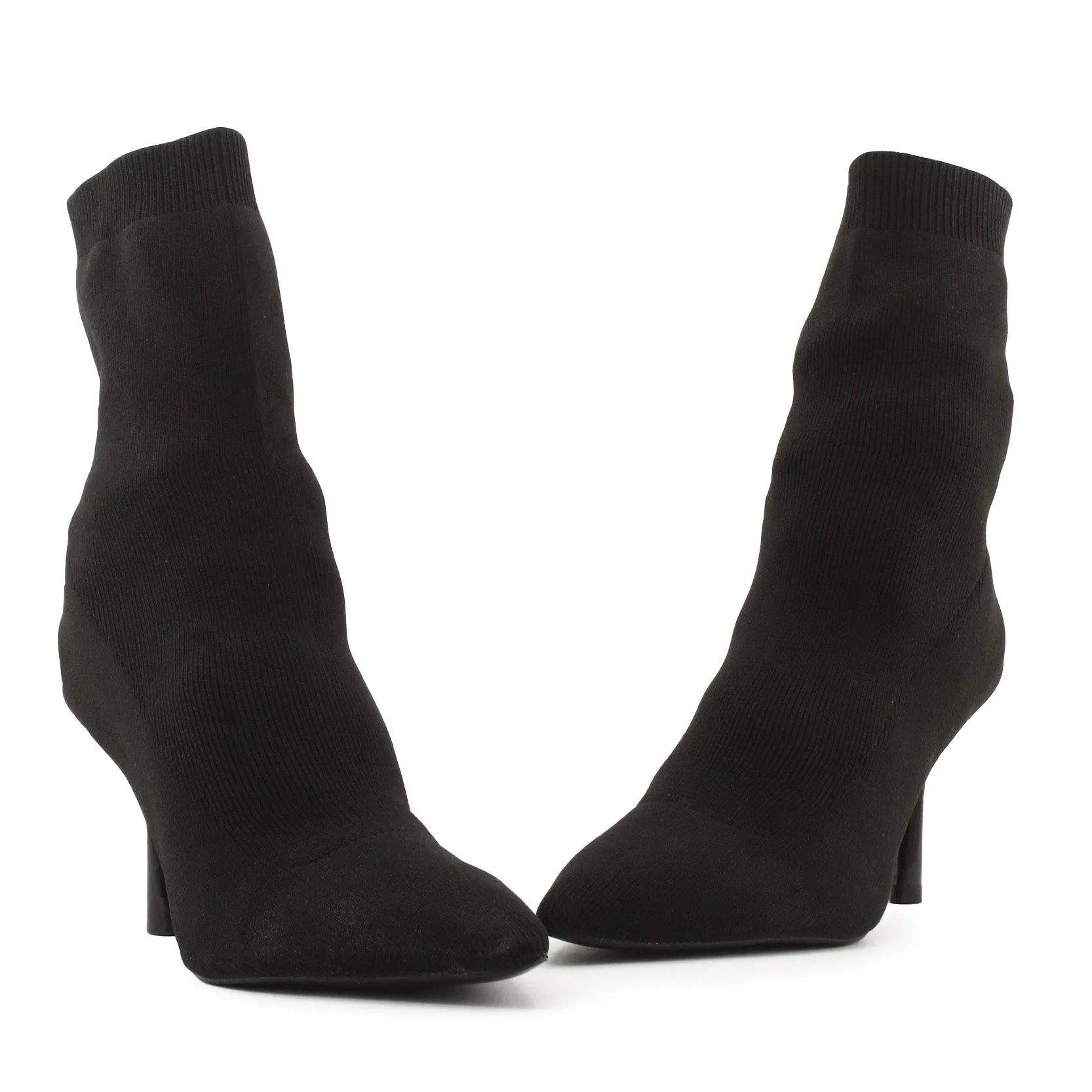 Stradivarius Stilettos Heels Sock Boots