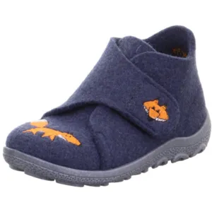 Superfit Blue/Orange Happy Octi Slippers With Warm Lining