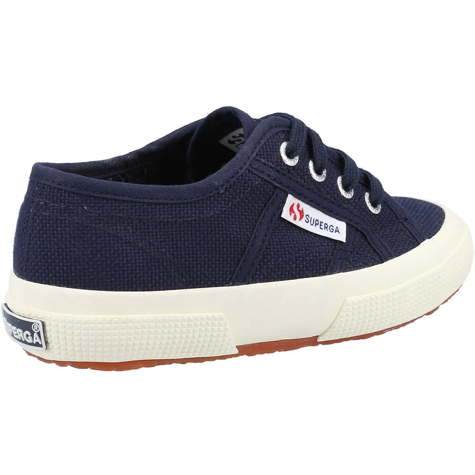 Superga 2750 Jcot Classic Girls Boys Navy Canvas Shoe